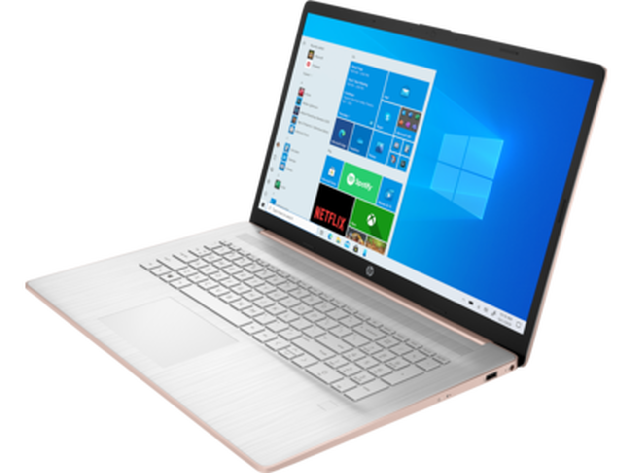 HP 17-cn0035ds 17.3" HD+ Notebook, Intel Pentium 7505, 2.0GHz, 8GB RAM, 512 GB SSD, Win11H - 54S23UA#ABA (Refurbished)