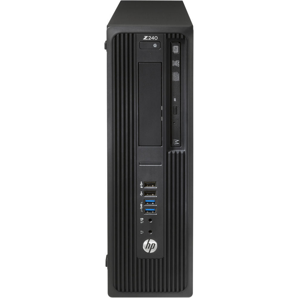 HP Z240 Business Workstation SFF Intel Pentium G4560 3.50GHz 4GB RAM 500GB SATA Windows 10 Pro