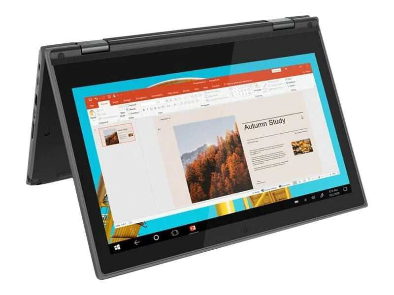 Lenovo 300e 2nd Gen 11.6" HD Notebook, Intel Pentium Silver N5030, 1.10GHz, 4GB RAM, 128GB SSD, Win10P - 81M9007DUS