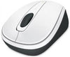 Microsoft Wireless Mobile Mouse 3500, 2.4GHz RF, USB, BlueTrack, White Gloss - GMF-00176