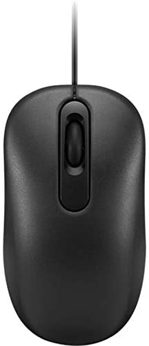 Lenovo Basic Wired Mouse, Red Optical Sensor, 1000 dpi, 3 Buttons, Ambidextrous - 4Y51C68693
