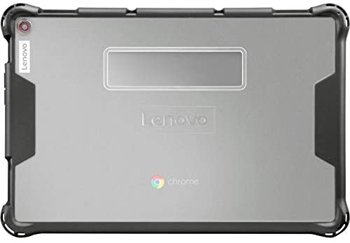 Lenovo 10e Chromebook Tablet Protective Case, Transparent, Black - 4X40X59073