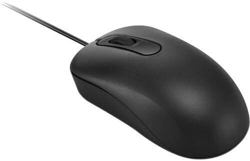 Lenovo Basic Wired Mouse, Red Optical Sensor, 1000 dpi, 3 Buttons, Ambidextrous - 4Y51C68693