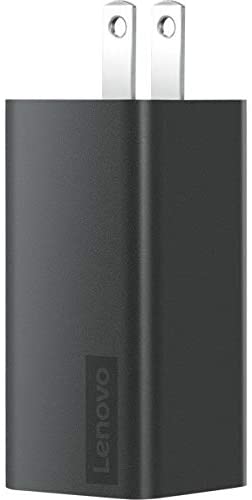Lenovo 65W USB-C GaN Adapter, Mini AC Adapter for ThinkPad - 40AWGC65WW