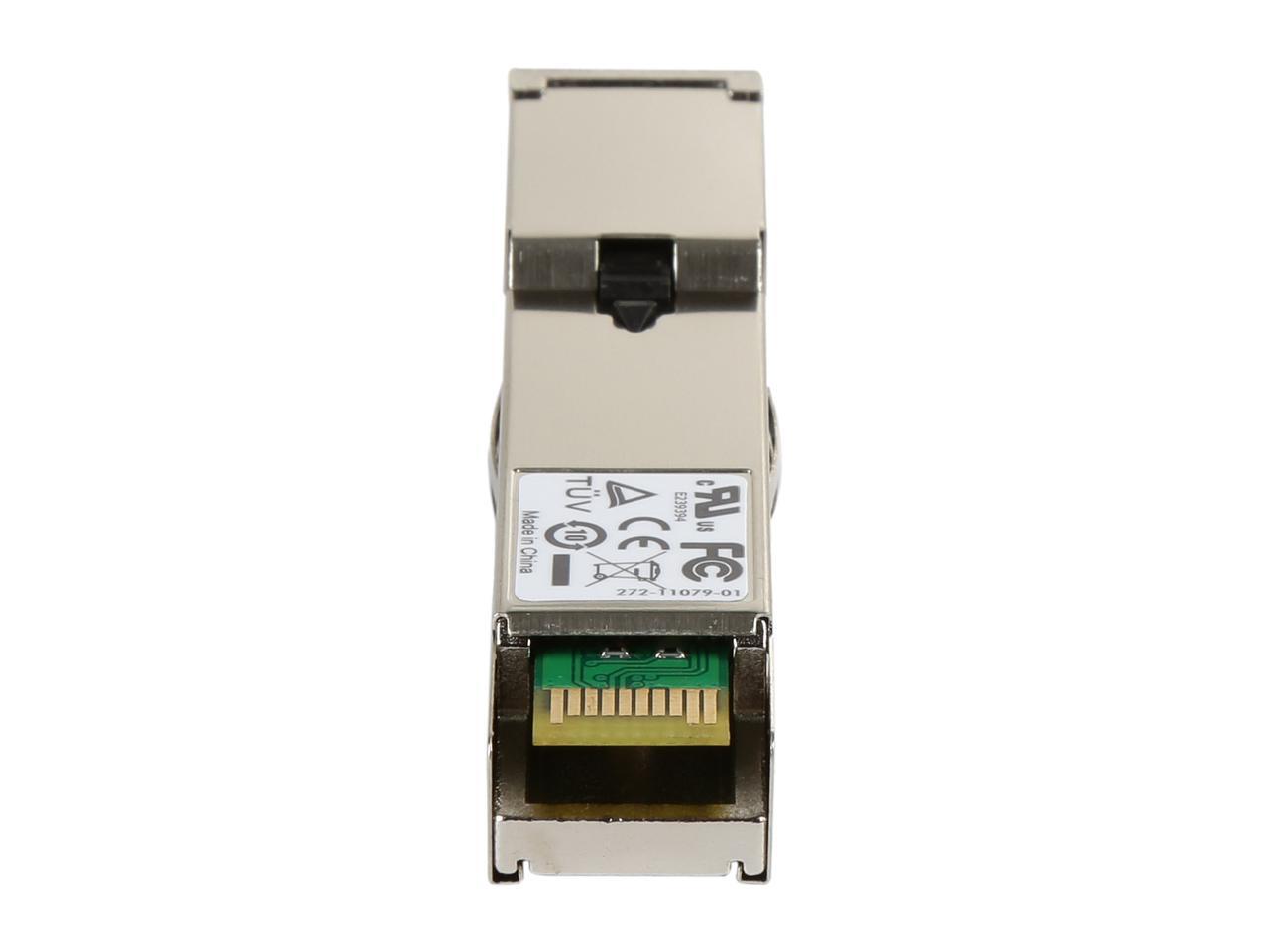 Netgear ProSafe AGM734 SFP (mini-GBIC) Transceiver Module, 1000Base-T Gigabit, RJ45 Connector - AGM734-10000S