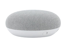 Google Home Mini Smart Speaker with Google Assistant, Wireless Speaker, Dual-Band  WiFi, Voice Controller, Bluetooth, Chalk - GA00210-US