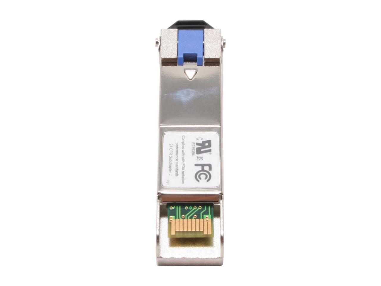 Netgear ProSafe AGM732F Fiber 1000BASE-LX SFP GBIC Transceiver Module, Connectivity Over 10Km, LC connector - AGM732F