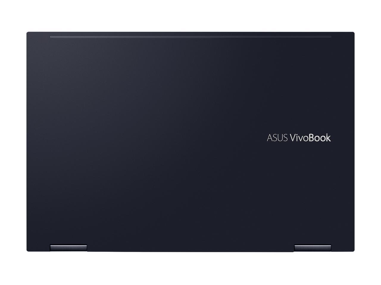 Asus VivoBook Flip 14" FHD Convertible Laptop, AMD R7-4700U, 2.0GHz, 8GB RAM, 512GB SSD, Win10H - TM420IA-DB71T (Refurbished)