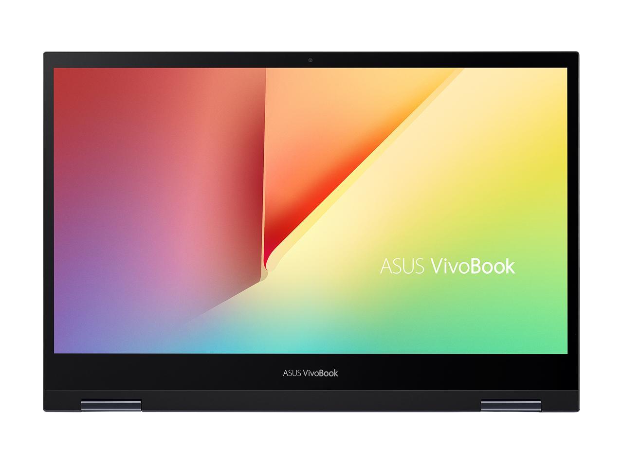Asus VivoBook Flip 14" FHD Convertible Laptop, AMD R7-4700U, 2.0GHz, 8GB RAM, 512GB SSD, Win10H - TM420IA-DB71T (Refurbished)