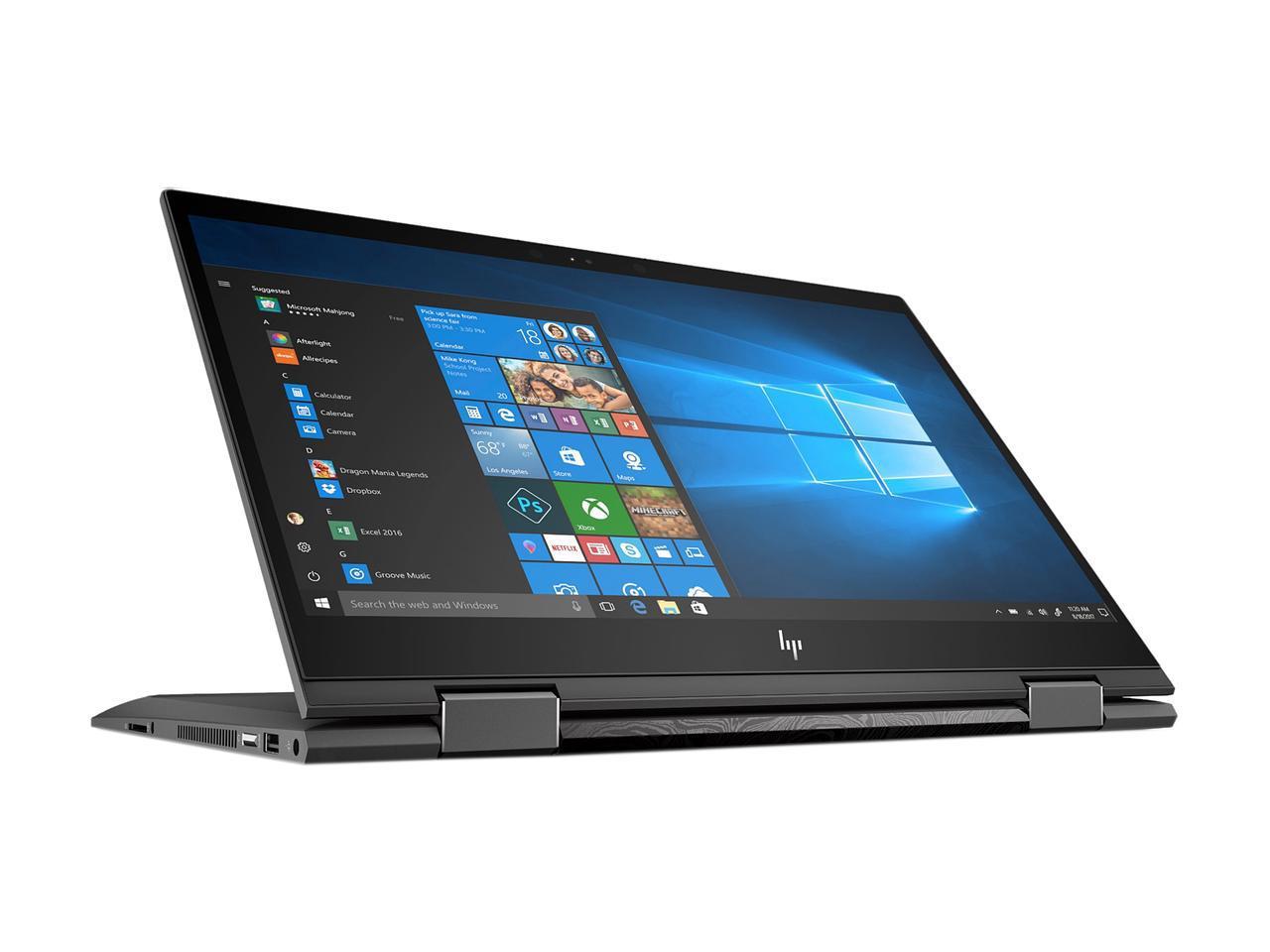 HP Envy x360 15-cp0010ca 15.6" FHD (Touchscreen) Convertible Notebook, AMD Ryzen 7, 2.00GHz, 8GB RAM, 1TB HDD,  Windows 10 Home 64-Bit- 4BQ01UA#ABL (Certified Refurbished)