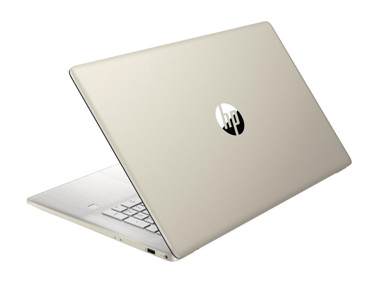 HP 17-cn0007cy 17.3" HD+ Notebook, Intel i3-1125G4, 2.0GHz, 8GB RAM, 512 GB SSD, Win10H + MS Office 365 1 Year - 3Y4N9UA#ABA (Certified Refurbished)