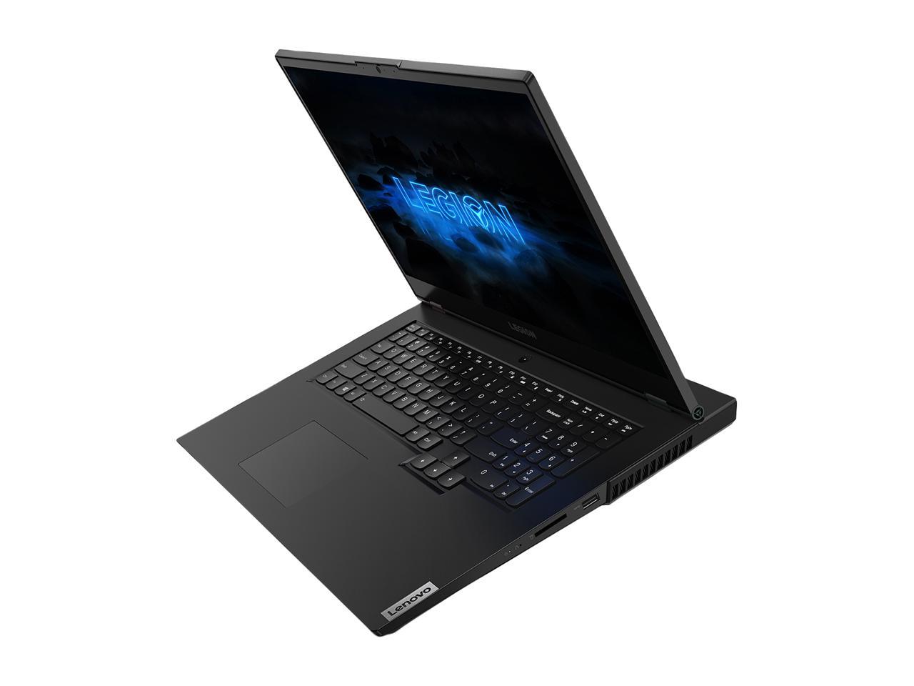 Lenovo Legion 5 17IMH05H 17.3" FHD Gaming Notebook, Intel i7-10750H, 2.60GHz, 16GB RAM, 512GB SSD, Win10H - 81Y8004SUS (Refurbished)