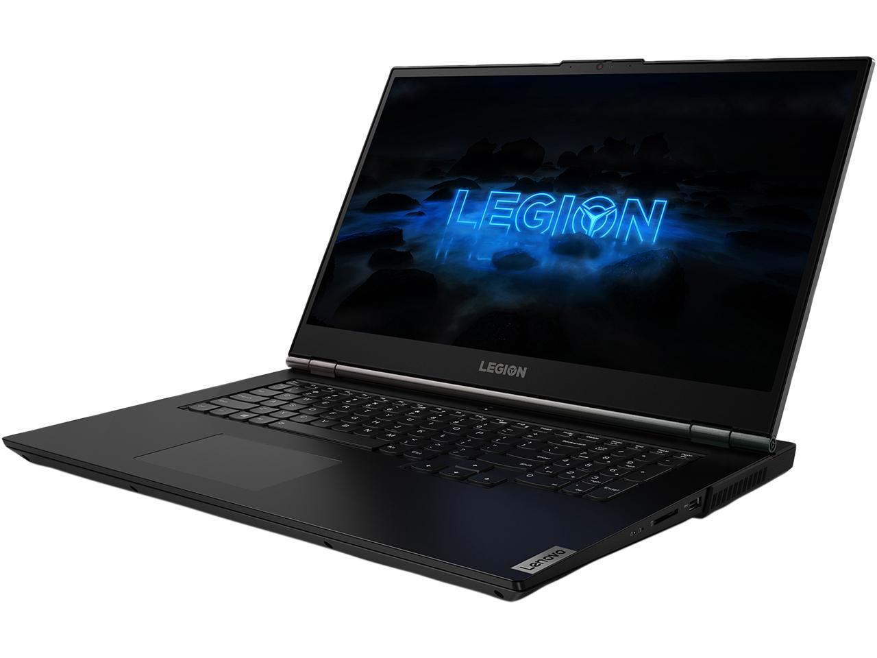 Lenovo Legion 5 17IMH05H 17.3" FHD Gaming Notebook, Intel i7-10750H, 2.60GHz, 16GB RAM, 1TB HDD, 256GB SSD, Win10H - 81Y80016US (Refurbished)