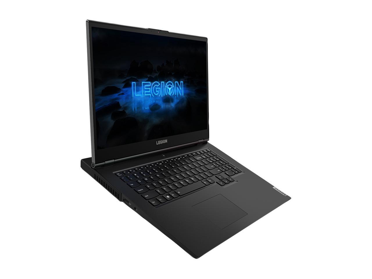 Lenovo Legion 5 17IMH05H 17.3" FHD Gaming Notebook, Intel i7-10750H, 2.60GHz, 16GB RAM, 1TB HDD, 256GB SSD, Win10H - 81Y80016US (Refurbished)