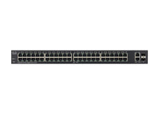 Cisco SG220-50 50-Port Gigabit Smart Managed Switch, 48 RJ-45 + 2 (RJ‑45 + SFP) Combo Ports - SG220-50-K9-NA (Certified Refurbished)