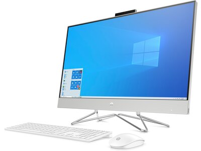 HP 27-dp0032ds 27" FHD All-in-One Computer, AMD R3-4300U, 2.70GHz, 8GB RAM, 512GB SSD, Win10H - 1K0F5AA#ABA (Certified Refurbished)