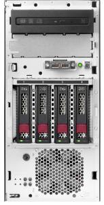 HPE ProLiant ML30 Gen10 Server, Intel Xeon E-2124, 3.3 GHz, 8GB DDR4, 350 W, Ethernet, Tower (4U)  - P06781-S01