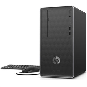 HP Pavilion 590-p0024 Desktop Mini Tower PC, AMD Ryzen 3 2200G, 3.5 GHz, 8GB RAM, 1TB HDD SATA, Windows 10 Home- 64Bit - 3LA53AA#ABA (Certified Refurbished)
