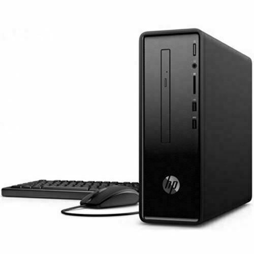 HP Slimline 290-a0011 Slim Tower Desktop PC, AMD A6-9225, 2.60GHz, 4GB RAM, 1TB SATA, Windows 10 Home 64-Bit- 3LB07AA#ABA