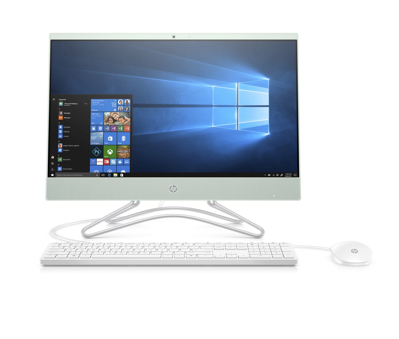 HP 22-c0073w (Non-Touch) All-in-One PC, 21.5" FHD, Intel Celeron G4900T, 2.90GHz, 4GB RAM, 1TB HDD, Win 10 Home, MInt-3LB92AA#ABA (Certified Refurbished)