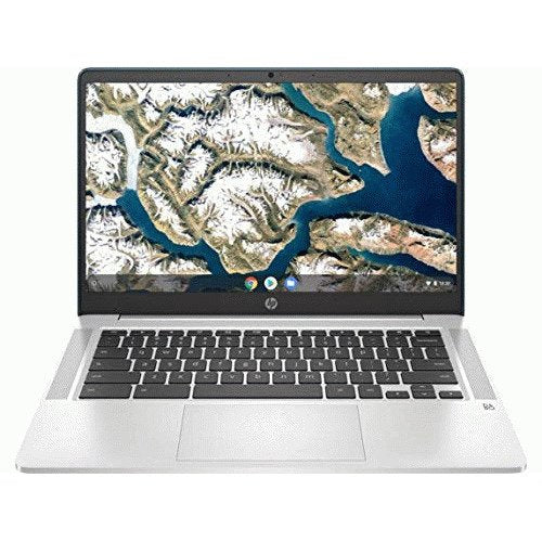 HP 14a-na0062tg 14" HD Chromebook, Intel Pentium Silver N5030, 1.10GHz, 4GB RAM, 128GB eMMC, Chrome OS - 60L06UA#ABA (Certified Refurbished)