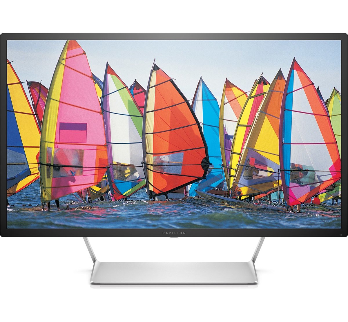 HP Pavilion 32" Quad HD LED LCD Monitor, 16:9, 7MS, 10M:1-Contrast - 3LN53AA#ABA