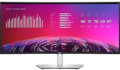 Dell UltraSharp 37.52" WQHD+ Curved USB-C Hub Monitor, 21:9, 5MS, 1000:1-Contrast - DELL-U3821DW (Refurbished)
