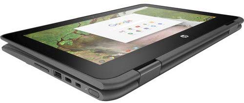 HP Chromebook x360 11 G1 EE 11.6" HD (Touchscreen) Convertible Notebook, Intel Celeron N3350, 1.10GHz, 4GB RAM, 32GB eMMC, Chrome OS - 2DQ88UT#ABA