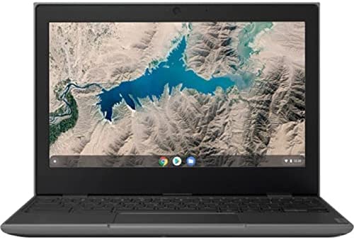 Lenovo 100e 2nd Gen MTK 2 11.6" HD Chromebook, MediaTek MT8183, 2.0GHz, 4GB RAM, 32GB eMMC, Chrome OS- 82Q30003US