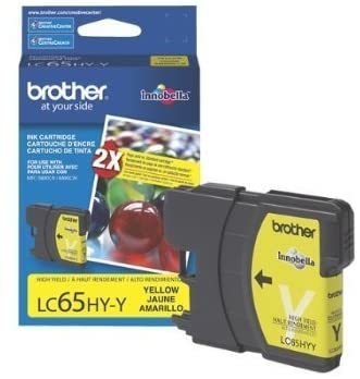 Brother Innobella High Yield Yellow Ink Cartridge, 750 Pages - LC65HYY