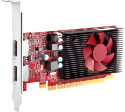 HP AMD Radeon R7 430 2GB Graphics Card, PCIe 3.0 x16, DisplayPort, VGA - 5JW82AT