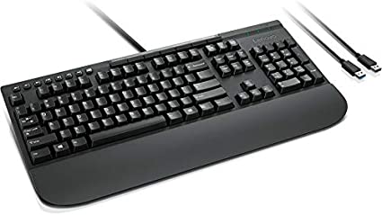 Lenovo Enhanced Performance USB Keyboard Gen II, Wired, USB, US English - 4Y40T11813