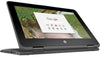 HP Chromebook x360 11 G1 EE 11.6" HD (Touchscreen) Convertible Notebook, Intel Celeron N3350, 1.10GHz, 4GB RAM, 32GB eMMC, Chrome OS - 2DQ88UT#ABA