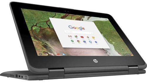 HP Chromebook x360 11 G1 EE 11.6" HD (Touchscreen) Convertible Notebook, Intel Celeron N3350, 1.10GHz, 4GB RAM, 32GB eMMC, Chrome OS - 2DR10UT#ABA