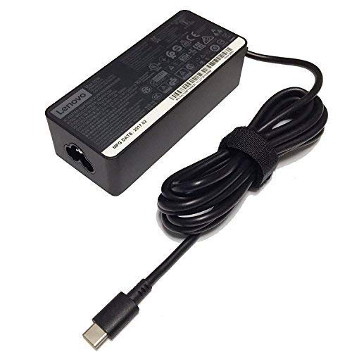 Lenovo ThinkPad 45W USB-C Power Adapter, Slim Tip Charger for ThinkPad Notebooks & Tablets - 4X20M26252