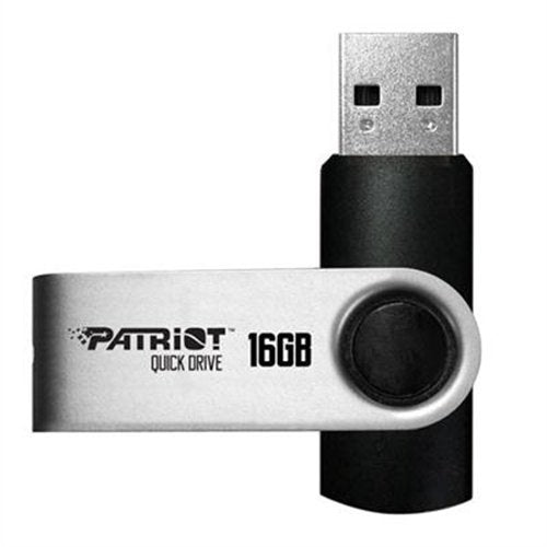 Patriot Memory 16GB Quick Drive, USB 3.1 Flash Drive - PSF16GQDI3USB