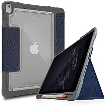 STM Goods Dux Plus Duo Carrying Case for 10.2" Apple iPad (7th Gen) Tablet, Midnight Blue - stm-222-236JU-03