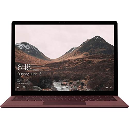 Microsoft Surface 13.5" PixelSense (Touchscreen) Laptop, Intel Core i7-7660U, 2.50Ghz, 16GB RAM, 512GB SSD, Windows 10 S 64-Bit + Office 365 Personal 1-Year, Burgundy - DAM-00041-K