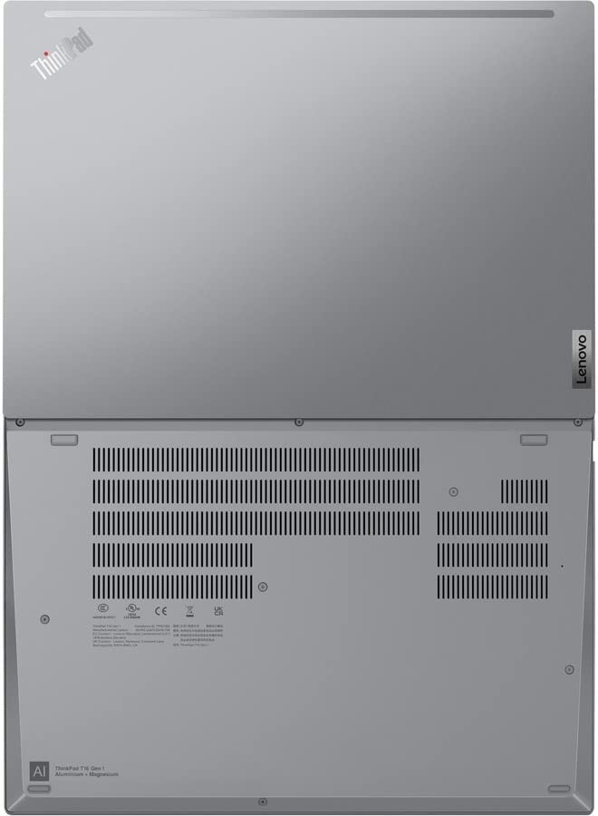 Lenovo ThinkPad T16 Gen 1 16" WUXGA Notebook, Intel i7-1270P, 2.20GHz, 16GB RAM, 512GB SSD, Win11DG - 21BV00GGUS