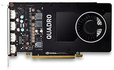 HP NVIDIA Quadro P2000 5GB Graphics Card, PCIe 3.0x16, 4xDisplayPorts - 1ME41AT