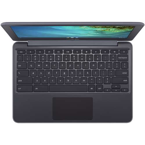 Asus Chromebook C203XA-YS02-GR 11.6" HD Notebook, MediaTek MT8173C, 1.70GHz, 4GB RAM, 32GB eMMC, Chrome OS - 90NX02M1-M00220 (Refurbished)