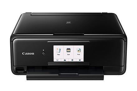 Canon PIXMA TS8120 Wireless Inkjet All-In-One Printer, Color Printer, Bluetooth, USB & Wi-Fi Connectivity, Black - 2230C002