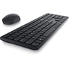Dell KM5221W Pro Wireless Keyboard and Mouse, 2.4 GHz, USB Wireless Receiver, Optical Mouse - KM5221WBKB-US