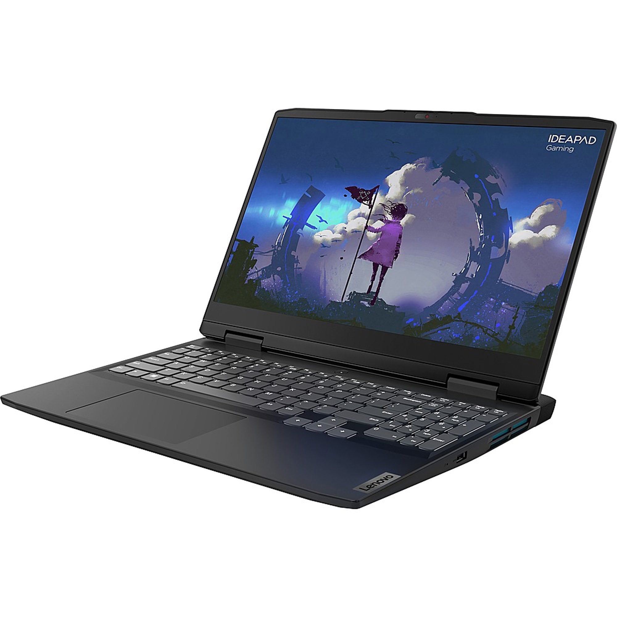 Lenovo IdeaPad Gaming 3 15ARH7 15.6" FHD Notebook, AMD R5-6600H, 3.30GHz, 8GB RAM, 256GB SSD, Win11H - 82SB0015US