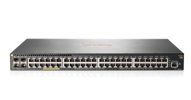 HPE Aruba 2930F 48G PoE+ 4SFP+ Switch, 48 x RJ-45 PoE+, 4 x SFP+, 1 x RJ-45 Serial Console Port - JL256A#ABA