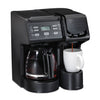 Hamilton Beach FlexBrew Trio Coffee Maker With 40 Oz. Reservoir, Black - R49904 (Certified Refurbished)