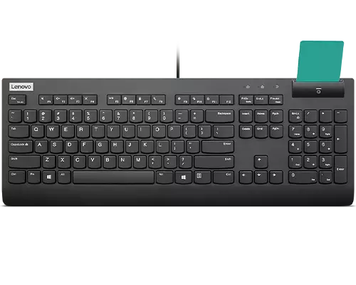 Lenovo Smartcard Wired keyboard II, USB, 105 keys, US English - 4Y41B69353