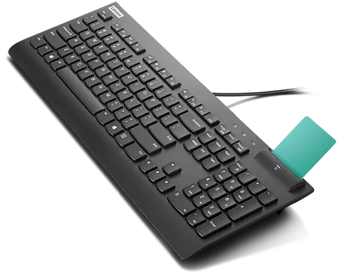 Lenovo Smartcard Wired keyboard II, USB, 105 keys, US English - 4Y41B69353