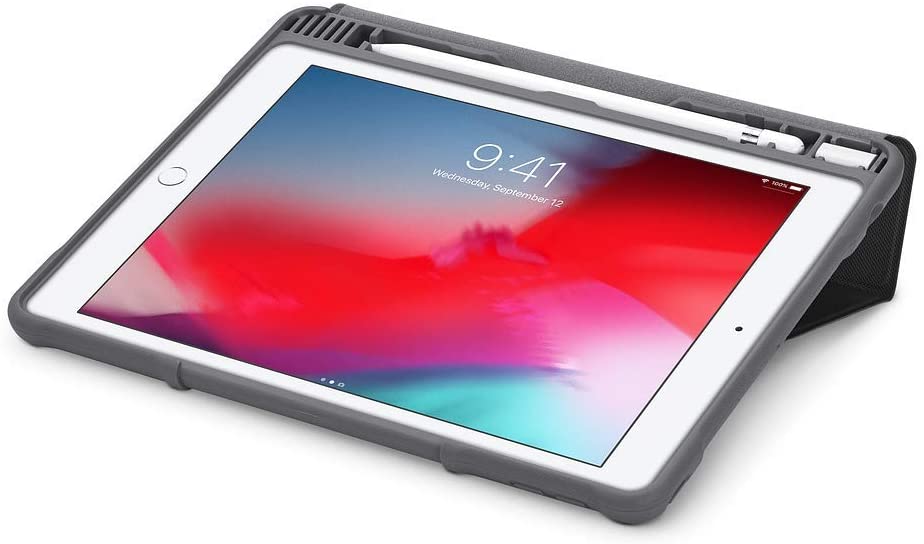 STM Goods Dux Plus Duo Carrying Case for 9.7" iPad 5th/6th Tablet, Black - stm-222-200JW-01