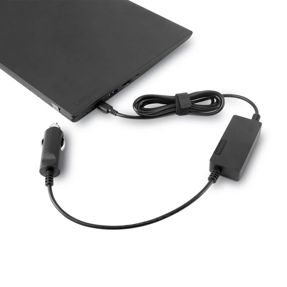 Lenovo 65W USB-C DC Travel Adapter, Outdoor Power Adapter for ThinkPad - 40AK0065WW